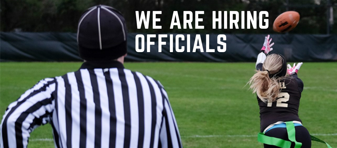 APPLY TO BE AN OFFICIAL - $30/HR
